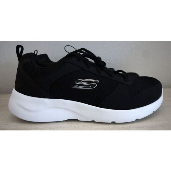 Skechers 255020WR Men's Sz 9 Black Dynamight 2.0 Lite-Weight Running Shoes - Picture 4 of 9